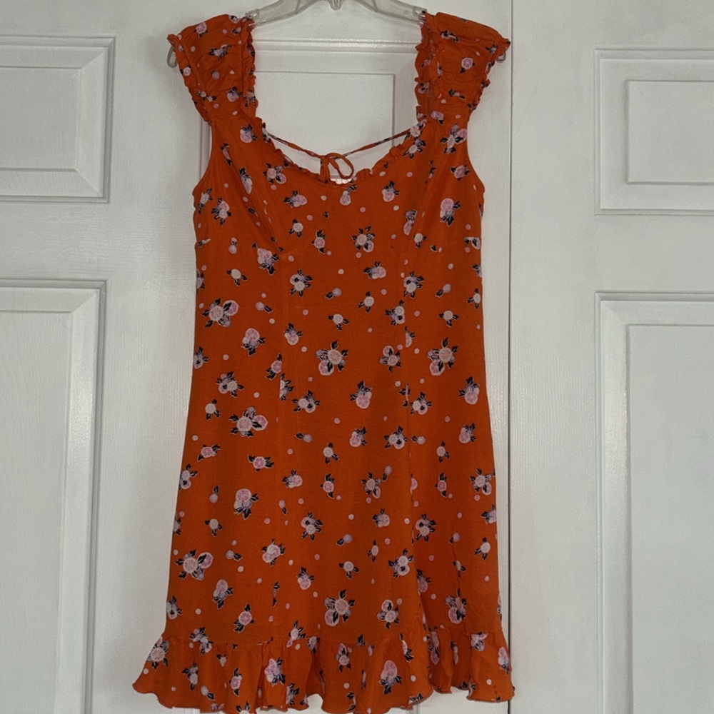 Free People Ruffle Mini Dress - Picture 3 of 4